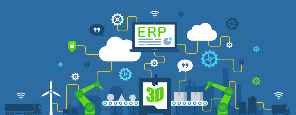 ERP Systeme und Industire 4.0 (Hintergrund) © fotolia.com #96954938 Mimi Potter