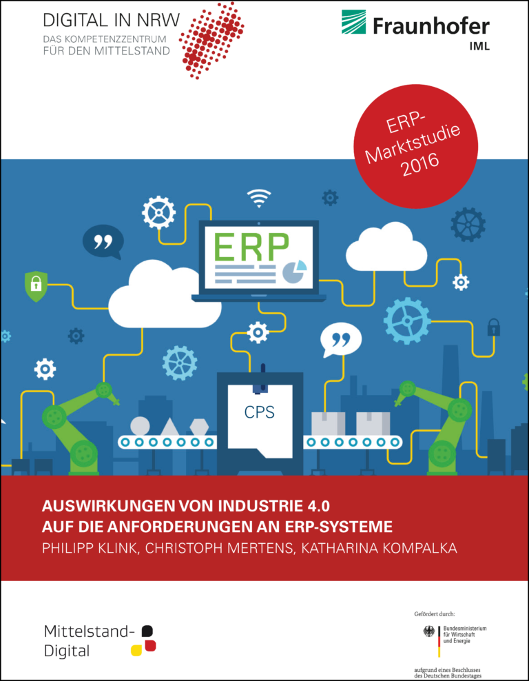 Marktstudie Auswirkungen vonIndustrie 4.0 auf die Anforderungen an ERP Systeme © fotolia.com #96954938 Mimi Potter